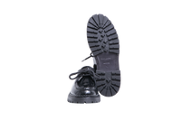 YSL MOCASSIM VITELLO RUINART PATENT BLACK - 38 BR
