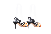 MANOLO BLAHNIK SANDAL SUSPIRO SUEDE MULTICOLOR - 38 BR