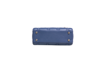 DIOR LADY DIOR MINI LAMBSKIN OCEAN BLUE