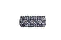 DIOR CARO MEDIUM TWEED NAVY/BEIGE