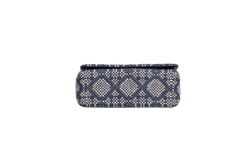 DIOR CARO MEDIUM TWEED NAVY/BEIGE