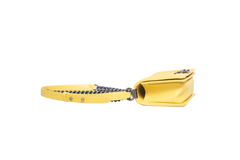 CHANEL BOY SMALL LAMBSKIN YELLOW-RUTHENIUM HDWR