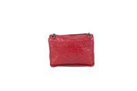 YSL NIKI MEDIUM RED CRINCKLED