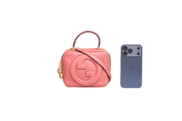 GUCCI BLONDIE SMALL LEATHER PINK