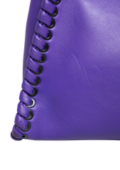 FENDI PEEKABOO WHIPSTITCH LEATHER PURPLE