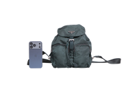 PRADA MINI BACKPACK VELA BOTTIGLIA