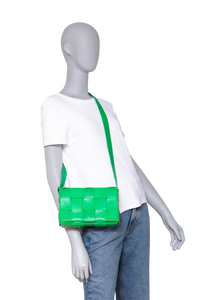 BOTTEGA CASSETTE MAXI INTRECCIATO PARAKEET