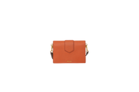 PRADA SHOULDER BAG ORANGE & BROWN