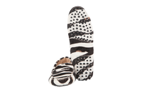 TODS MOCASSIM SUEDE B&W ANIMAL PRINT