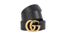 GUCCI CINTO GG MARMONT LARGE BLACK