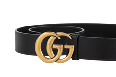 GUCCI CINTO GG MARMONT LARGE BLACK