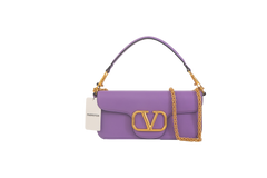 VALENTINO BAGUETTE VLOGO VIOLET