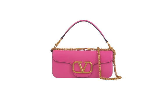 DESAPEGO JUJU NORREMOSE VALENTINO BAGUETTE VLOGO PINK