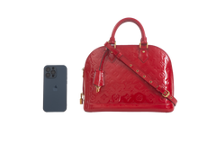 LV ALMA MM VERNIS RED POMME D AMOUR