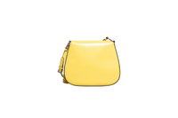 PRADA CLEO FLAP LEATHER SCARLATTO YELLOW