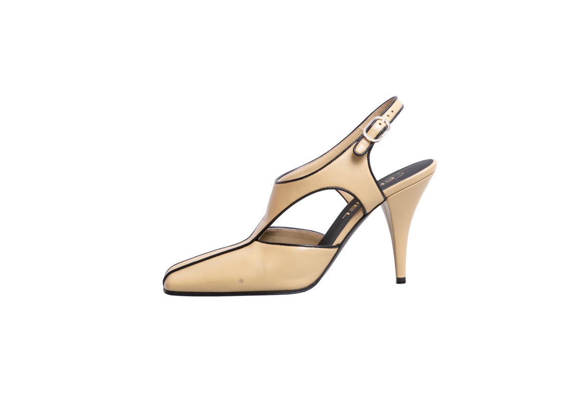 CHANEL SLINGBACK QUARE TOE SPRING SUMMER 2026 - 37 BR