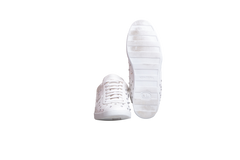 AQUAZZURA SNEAKER CRYSTAL-EMBELLISHED WHITE - 37 BR