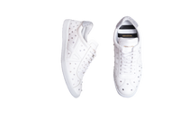 AQUAZZURA SNEAKER CRYSTAL-EMBELLISHED WHITE - 37 BR