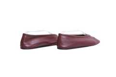 LE MONDE BERYL LUNA SLIPPER LEATHER BURGUNDY - 36 1/2 BR