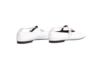 THE ROW BALLET FLATS MARY JANE BOHEME SHOE OPTIC WHITE - 37 BR