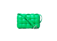 BOTTEGA PADDED CASSETE MAXI INTRECCIATO PARAKEET