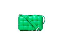 BOTTEGA PADDED CASSETE MAXI INTRECCIATO PARAKEET
