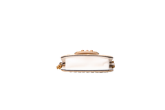 VALENTINO LOCÒ SMALL RAFFIA AND LEATHER NATURAL/IVORY