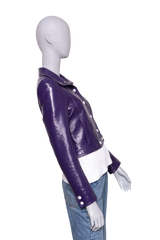 COURRÈGES RE-EDITION JACKET VYNIL PURPLE