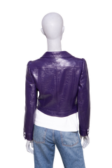 COURRÈGES RE-EDITION JACKET VYNIL PURPLE