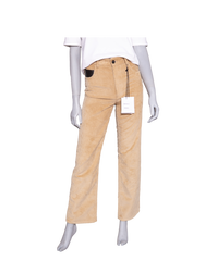 BOTTEGA PANTS COTTON CORDUROY PALE OAK