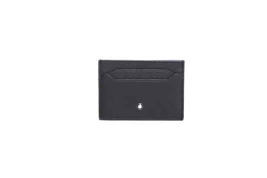 MONTBLANC CARD HOLDER SARTORIAL SAFFIANO BLACK