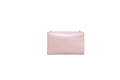 YSL KATE TASSEL CROCO EMBOSSED BEIGE