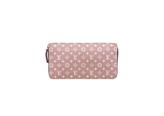 LV WALLET MINI LIN MONOGRAM BURGUNDY