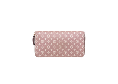 LV WALLET MINI LIN MONOGRAM BURGUNDY
