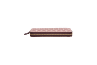 LV WALLET MINI LIN MONOGRAM BURGUNDY