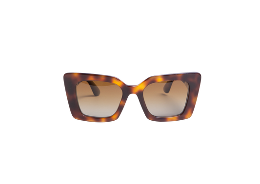 BURBERRY DAISY TB SQUARE ACETATE TORTOISE BROWN