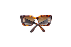 BURBERRY DAISY TB SQUARE ACETATE TORTOISE BROWN