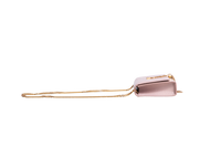 YSL KATE TASSEL CROCO EMBOSSED BEIGE