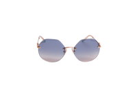 TIFFANY & CO. T GEOMETRIC METAL GOLD LENSES GRADIENT