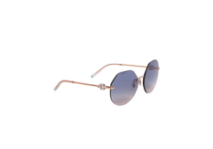 TIFFANY & CO. T GEOMETRIC METAL GOLD LENSES GRADIENT