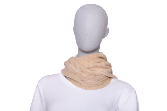 RALPH LAUREN SCARF PURPLE LABEL CASHMERE BEIGE