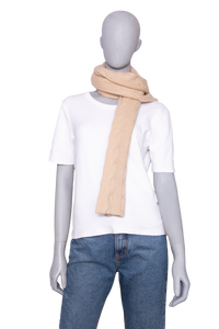 RALPH LAUREN SCARF PURPLE LABEL CASHMERE BEIGE