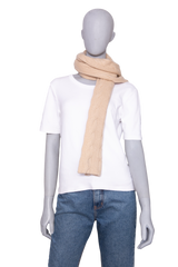 RALPH LAUREN SCARF PURPLE LABEL CASHMERE BEIGE