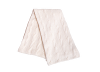 RALPH LAUREN SCARF PURPLE LABEL CASHMERE OFF-WHITE