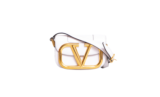 VALENTINO SUPERVEE MINI CALFSKIN WHITE