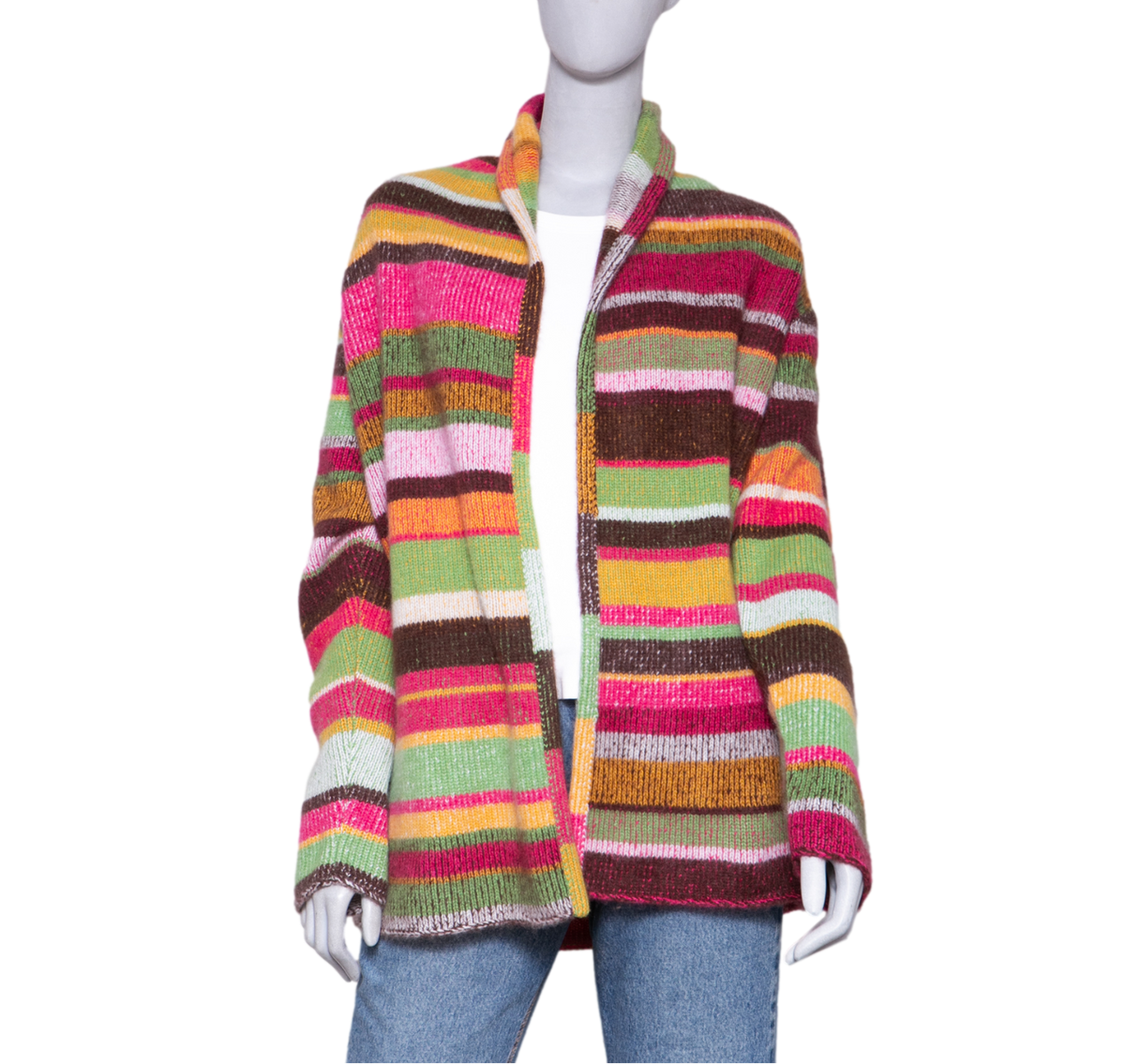 THE ELDER STATESMAN STRIPED SMOKING JACK