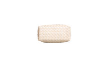 BOTTEGA ANDIAMO SMALL INTRECCIATO CREAM