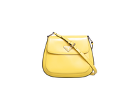 PRADA CLEO FLAP LEATHER SCARLATTO YELLOW