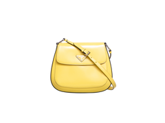 PRADA CLEO FLAP LEATHER SCARLATTO YELLOW