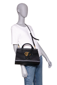 GUCCI GG MARMONT TOP HANDLE BLACK